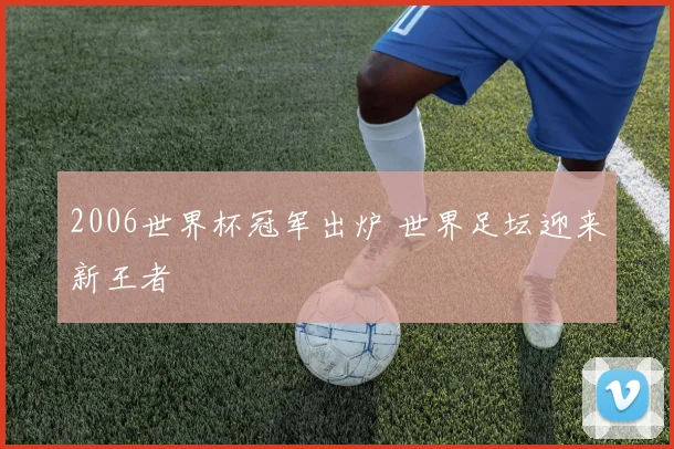 2006世界杯冠军出炉 世界足坛迎来新王者